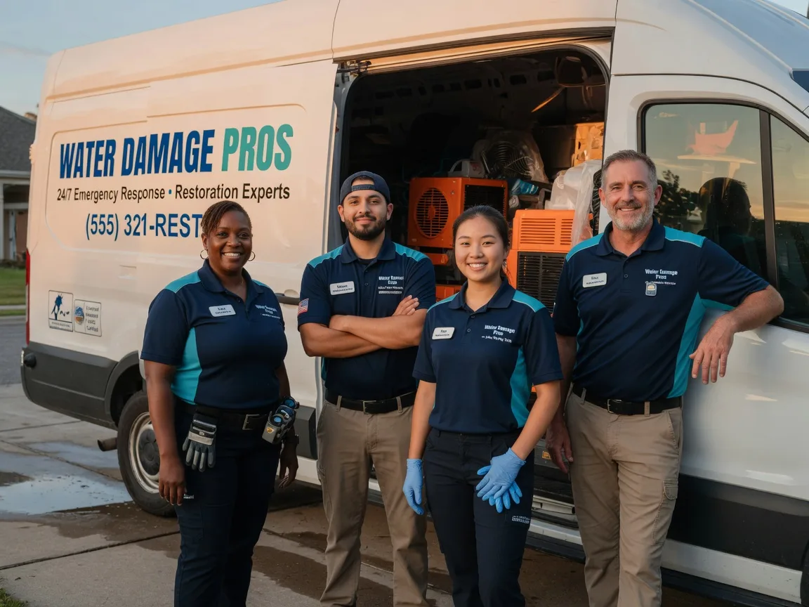 Water Damage Restoration company in New Pine Creek, OR